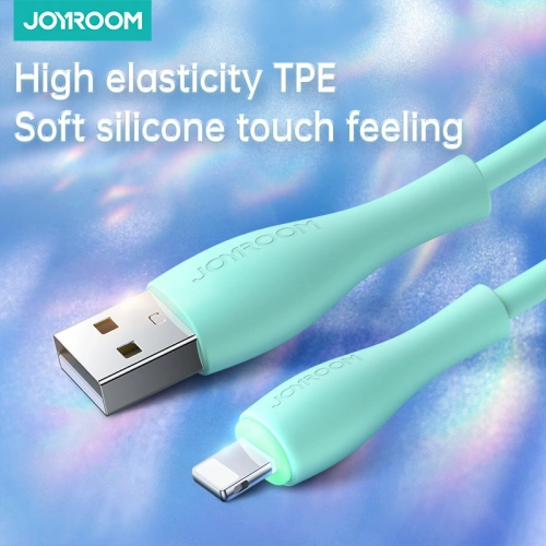 Kup Cablul Joyroom S-2030M8 USB-A / Lightning 3A 2m verde - JYR987 - {ean13} - Sklep Home Screen