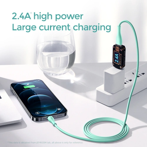 Kup Cablul Joyroom S-2030M8 USB-A / Lightning 3A 2m verde - JYR987 - {ean13} - Sklep Home Screen