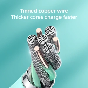 Joyroom S-2030M8 cable USB-A / Lightning 3A 2m green
