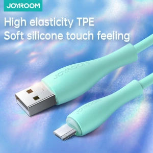 Kabel Joyroom S-2030M8 USB-A / microUSB 3A 2m zielony
