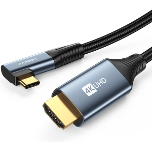 Kup Cablul unghiular Joyroom SY-20C1 USB-C / HDMI 4K 60Hz 2m gri - JYR989 - {ean13} - Sklep Home Screen