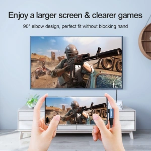 Kup Kábel szögletes Joyroom SY-20C1 USB-C / HDMI 4K 60Hz 2m szürke - JYR989 - {ean13} - Sklep Home Screen