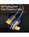 Kup Kabel kątowy Joyroom S-UL012A6 USB-A / Lightning 2.4A 1.2m blau - JYR990 - {ean13} - Sklep Home Screen