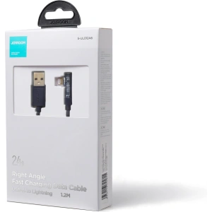 Kabel kątowy Joyroom S-UL012A6 USB-A / Ligtning 2.4A 1.2m niebieski