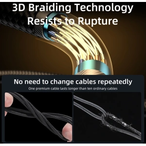 Kabel kątový Joyroom S-UL012A6 USB-A / Ligtning 2.4A 1.2m modrý