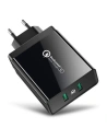 Încărcător de rețea 2x USB UGREEN QC 3.0 36W (negru)