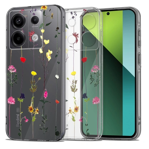 Kup Etui Tech-Protect Flexair+ Xiaomi Redmi Note 13 Pro 5G / Poco X6 5G Zahradní květinový - THP2700 - {ean13} - Sklep Home Screen