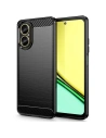 Etui Tech-Protect TPUCarbon Realme C67 4G Fekete