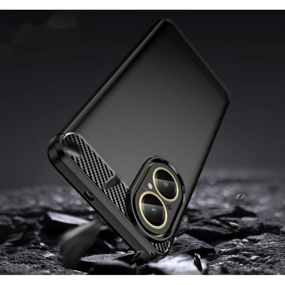 Etui Tech-Protect TPUCarbon Realme C67 4G Black