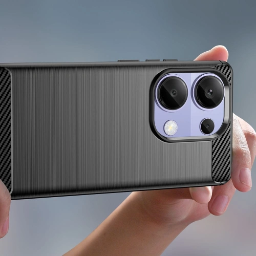 Kup Case Tech-Protect TPUCarbon Xiaomi Redmi Note 13 Pro 4G Schwarz - THP2704 - {ean13} - Sklep Home Screen