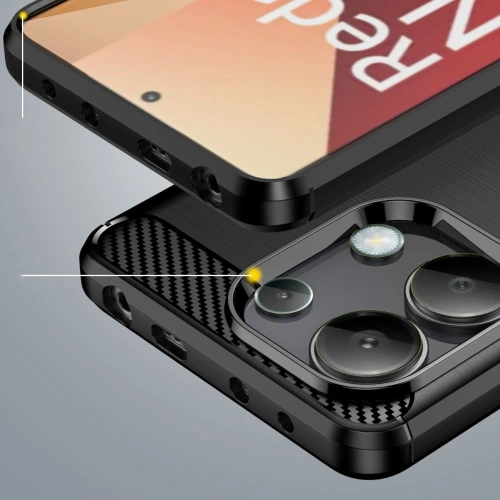 Kup Case Tech-Protect TPUCarbon Xiaomi Redmi Note 13 4G Schwarz - THP2705 - {ean13} - Sklep Home Screen
