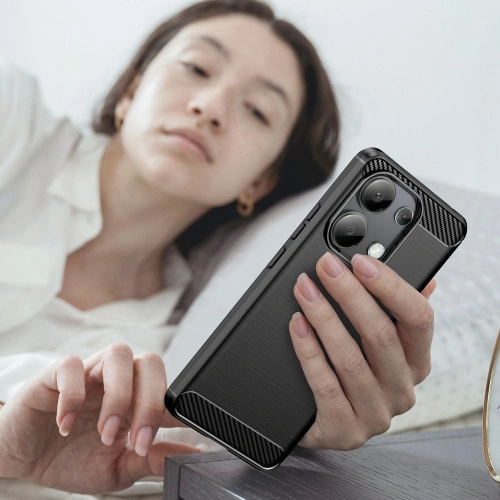 Kup Etui Tech-Protect TPUCarbon Xiaomi Redmi Note 13 4G Fekete - THP2705 - {ean13} - Sklep Home Screen