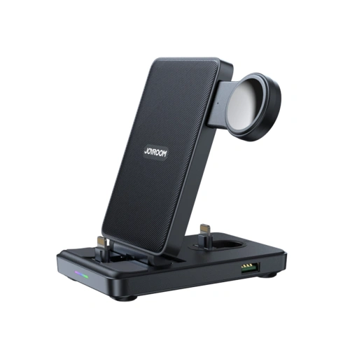 Kup Ladestation 4in1 Joyroom JR-WQS02 Apple iPhone / AirPods / Apple Watch schwarz - JYR991 - {ean13} - Sklep Home Screen
