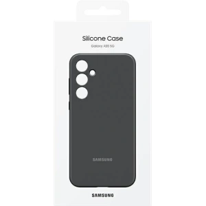 Kup Etui Samsung EF-PA556TBEGWW Samsung Galaxy A55 5G Silicone Cover czarny/black - SMG1087 - {ean13} - Sklep Home Screen