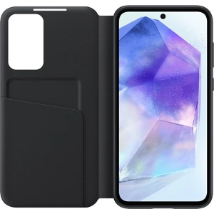 Kup Etui Samsung EF-ZA556CBEGWW Samsung Galaxy A55 5G Smart View Wallet Case negru/black - SMG1092 - {ean13} - Sklep Home Screen