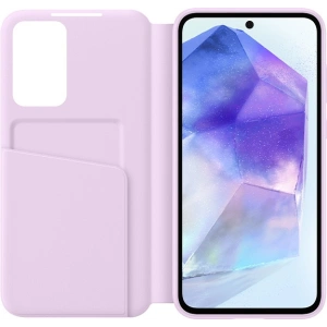 Kup Etui Samsung EF-ZA556CVEGWW Samsung Galaxy A55 5G Smart View Wallet Case lavandă/lavender - SMG1093 - {ean13} - Sklep Home Screen