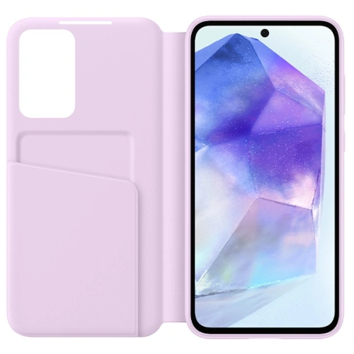 Kup Etui Samsung EF-ZA556CVEGWW Samsung Galaxy A55 5G Smart View Wallet Case levendula/lavender - SMG1093 - {ean13} - Sklep Home Screen