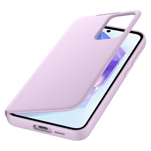 Kup Etui Samsung EF-ZA556CVEGWW Samsung Galaxy A55 5G Smart View Wallet Case levendula/lavender - SMG1093 - {ean13} - Sklep Home Screen