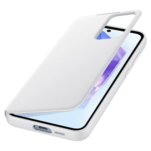 Kup Etui Samsung EF-ZA556CWEGWW Samsung Galaxy A55 5G Smart View Wallet Case bílý/white - SMG1094 - {ean13} - Sklep Home Screen