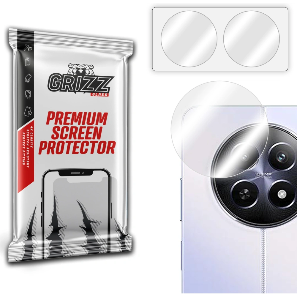 Szkło na aparat GrizzGlass HybridGlass Camera do Realme 12