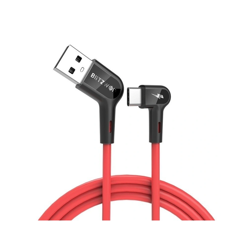 Kątowy kabel USB-C BlitzWolf BW-AC1 3A 1,8m
