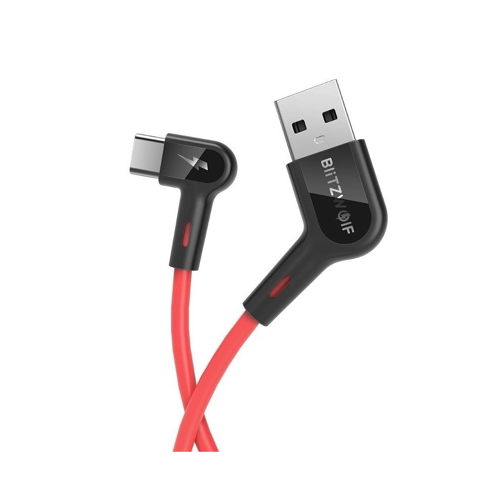 Kątowy kabel USB-C BlitzWolf BW-AC1 3A 1,8m