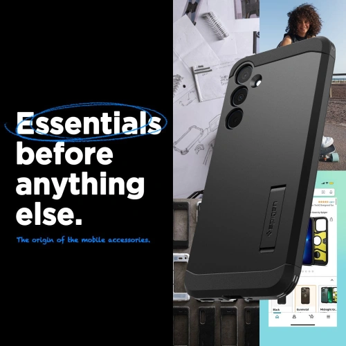 Kup Etui Spigen Tough Armor Samsung Galaxy A35 5G Black - SPN3360 - {ean13} - Sklep Home Screen