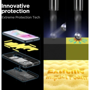 Etui Spigen Tough Armor Samsung Galaxy A35 5G černé
