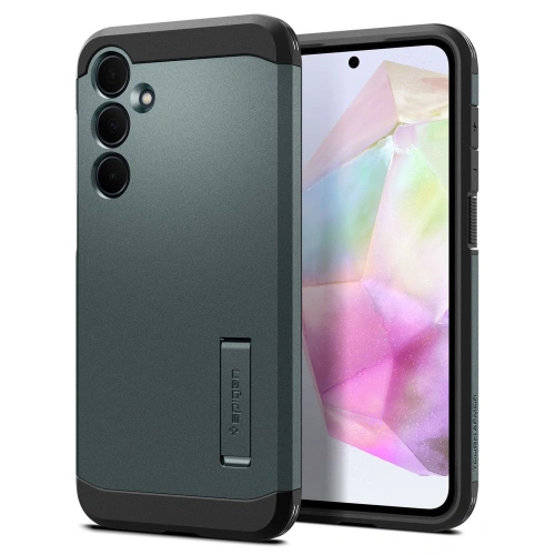 Kup Case Spigen Tough Armor Samsung Galaxy A35 5G Abyss Grün - SPN3361 - {ean13} - Sklep Home Screen
