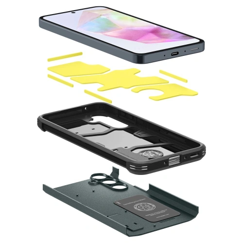 Kup Case Spigen Tough Armor Samsung Galaxy A35 5G Abyss Grün - SPN3361 - {ean13} - Sklep Home Screen