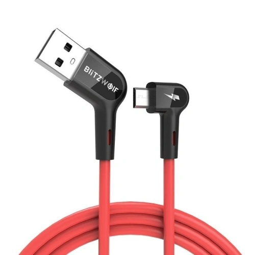 Kup Sarok mikro USB kábel BlitzWolf BW-AC2 2,4A 1,8m - BLZ182 - {ean13} - Sklep Home Screen