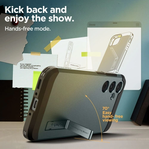 Kup Case Spigen Tough Armor Samsung Galaxy A35 5G Abyss Grün - SPN3361 - {ean13} - Sklep Home Screen