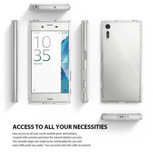 Etui Ringke Fusion Xperia XZ Crystal View