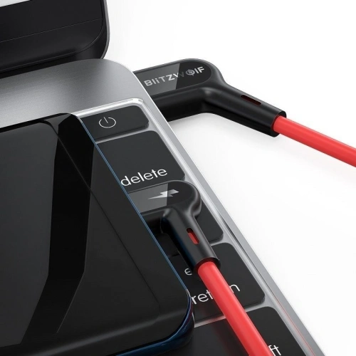 Buy Right Angle USB-A to Micro USB Cable BlitzWolf BW-AC2 2,4A 0,9m - BLZ183 - {ean13} - Home Screen Store Europe