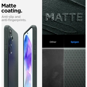Kup Etui Spigen Liquid Air Samsung Galaxy A55 5G Abyss Green - SPN3366 - {ean13} - Sklep Home Screen