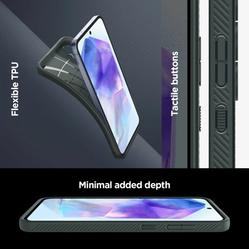 Kup Etui Spigen Liquid Air Samsung Galaxy A55 5G Abyss Green - SPN3366 - {ean13} - Sklep Home Screen