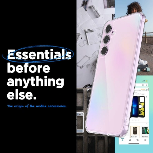 Buy Spigen Ultra Hybrid Samsung Galaxy A55 5G Crystal Clear - SPN3367 - {ean13} - Home Screen Store Europe