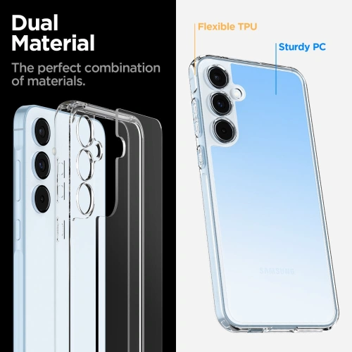 Kup Etui Spigen Ultra Hybrid Samsung Galaxy A55 5G Crystal Clear - SPN3367 - {ean13} - Sklep Home Screen