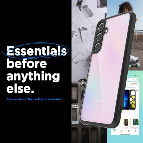 Kup Etui Spigen Ultra Hybrid Samsung Galaxy A55 5G Matná Černá - SPN3368 - {ean13} - Sklep Home Screen