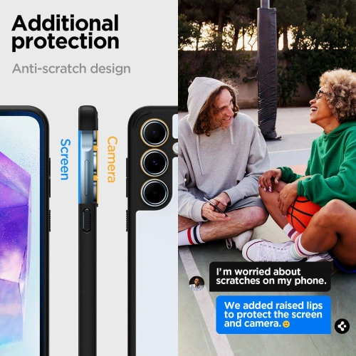 Kup Etui Spigen Ultra Hybrid Samsung Galaxy A55 5G Matná Černá - SPN3368 - {ean13} - Sklep Home Screen