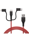 Buy Multiinterface 3in1 USB cable BlitzWolf BW-MT4, micro USB/USB-C/Lightning, 3A 0,9m - BLZ185 - {ean13} - Home Screen Store Europe