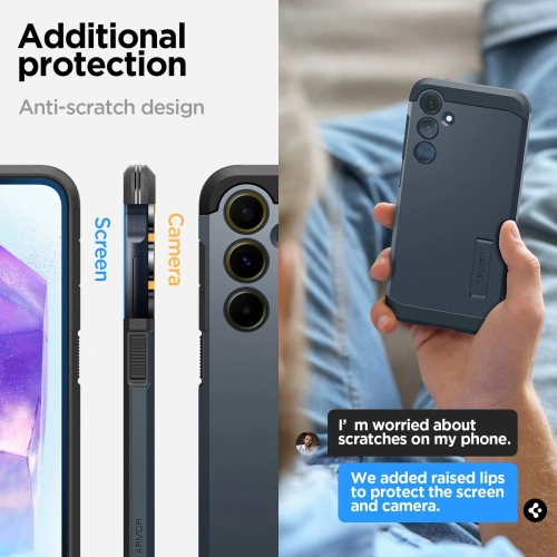 Kup Etui Spigen Tough Armor Samsung Galaxy A55 5G Fém Slate - SPN3370 - {ean13} - Sklep Home Screen