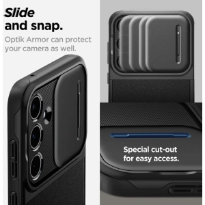 Kup Etui Spigen Optik Armor Samsung Galaxy A55 5G Negru - SPN3371 - {ean13} - Sklep Home Screen