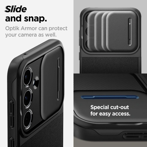 Kup Etui Spigen Optik Armor Samsung Galaxy A55 5G Fekete - SPN3371 - {ean13} - Sklep Home Screen