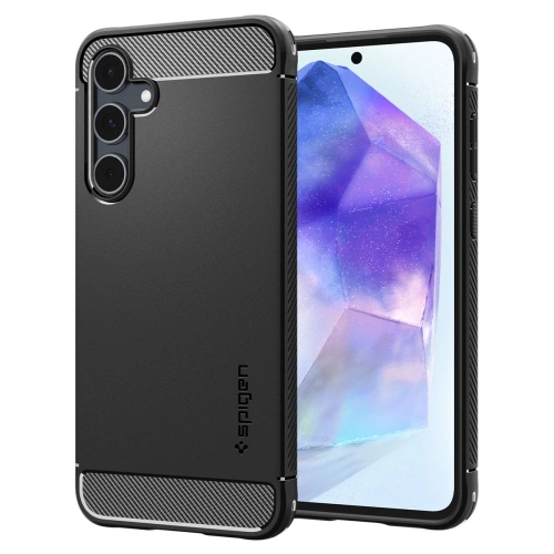 Kup Case Spigen Rugged Armor Samsung Galaxy A55 5G Matt Schwarz - SPN3372 - {ean13} - Sklep Home Screen