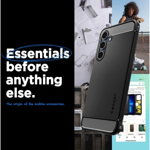 Kup Etui Spigen Rugged Armor Samsung Galaxy A55 5G Negru Mat - SPN3372 - {ean13} - Sklep Home Screen