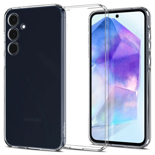 Kup Etui Spigen Liquid Crystal Samsung Galaxy A55 5G Crystal Clear - SPN3373 - {ean13} - Sklep Home Screen