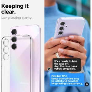 Kup Etui Spigen Liquid Crystal Samsung Galaxy A55 5G Clar ca cristalul - SPN3373 - {ean13} - Sklep Home Screen