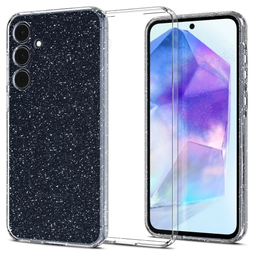 Kup Case Spigen Liquid Crystal Samsung Galaxy A55 5G Glitter Crystal - SPN3374 - {ean13} - Sklep Home Screen