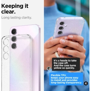 Kup Etui Spigen Liquid Crystal Samsung Galaxy A55 5G Glitter Crystal - SPN3374 - {ean13} - Sklep Home Screen